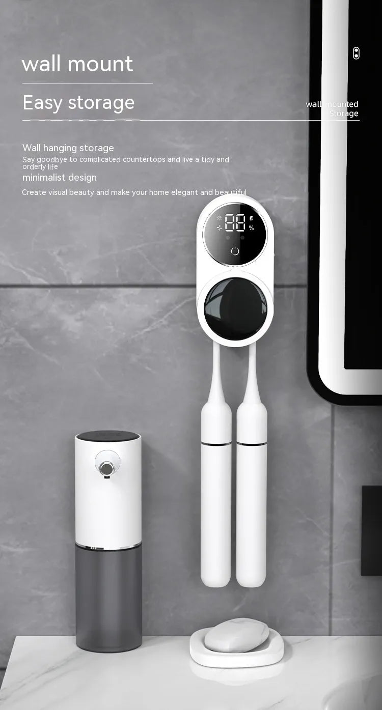Toothbrush Holder & Sanitizer